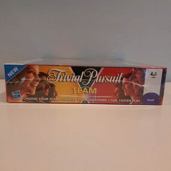 Trivial Pursuit Team Board Game New In Sealed Box 2009 Hasbro - Picture 12 of 16